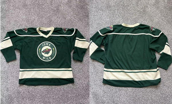 Men's Green Minnesota Wild Stitched Hockey Jersey